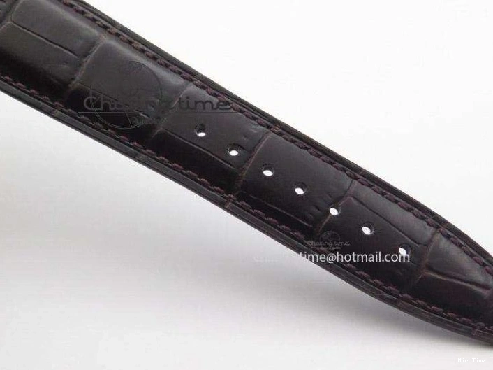 MIROTIME 0307 Affordable Ingeniuer St.Laurens SS Brown Dial MK 1:1 Best Edition On Black Leather Strap A 7365